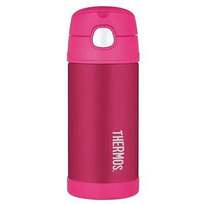 $25.95 • Buy 100% Genuine! THERMOS Funtainer 355ml Vacuum Insulated Beverage Bottle Pink!