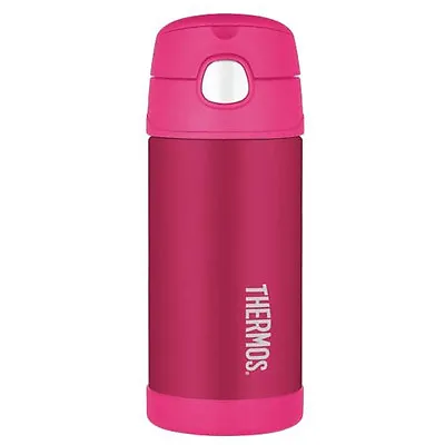 100% Genuine! THERMOS Funtainer 355ml Vacuum Insulated Beverage Bottle Pink! • $24.95