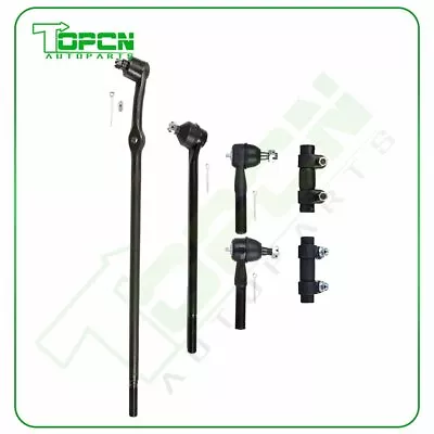 New 6pcs Suspension Steering Tie Rod Ends Kit For Ford F-100 150 250 350 Bronco • $59.96