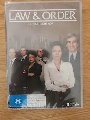 Law And Order : Season 19 (DVD 2009) • $9.68