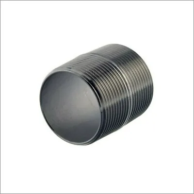 Mild Steel Black Close Taper Nipple Pipe Fitting • £2.44