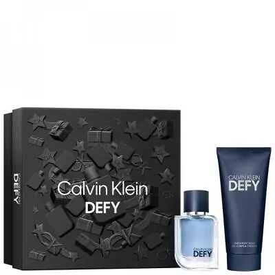 Calvin Klein - Defy - Gift Set For Men (EDT 50ml SG 100ml) • £42.50