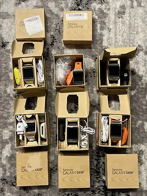 6  Samsung SM-V700 Galaxy Gear Smart Watch -  Parts And Repair Only UNTESTED • $299