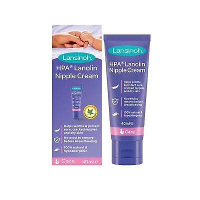 Lansinoh HPA Lanolin Nipple Cream For Sore Nipple & Cracked Skin • £18.80