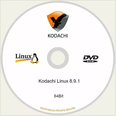 Kodachi Linux 8.9.1 64Bit OS Anonymous Private & Secure Live Boot DVD • £7.99