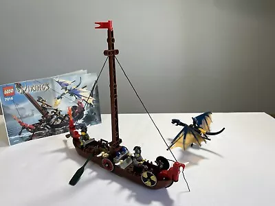LEGO Vikings: Viking Boat Against The Wyvern Dragon (7016) • $58