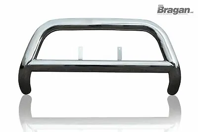 Bull Nudge Bar Front A Bar To Fit Nissan Navara D40 2012 - 2014 EU EC Approved • $713.15