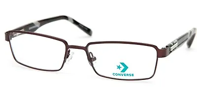 NEW CONVERSE K012 BROWN EYEGLASSES GLASSES FRAME 50-16-130mm B28mm • $24.99