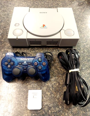 $99.99 • Buy Sony PlayStation 1 One PSX Console With Controller Memory Card AV & AC Cords