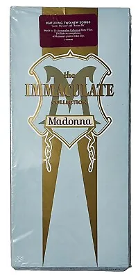 Madonna Immaculate Collection Long Box Hype Sticker Rare Made In Usa 1990 • $140