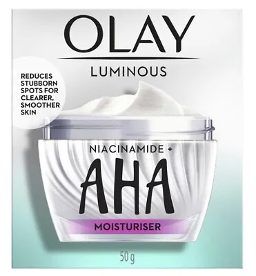 $29.95 • Buy Olay Luminous Niacinamide + AHA Face Cream Moisturiser 50g