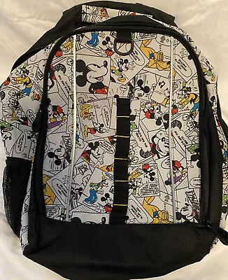 Authentic Disney Parks Comic Strip Mickey Laptop Bag/Backpack • $27.99