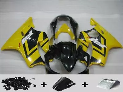 MS Injection Molding Fairing Yellow Fit For ABS Honda CBR600F4I 2004-2007 P015 • $579.99