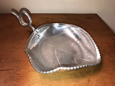 Vintage BW Buenilum Aluminum Leaf Candy Dish 8-1/2” L X 6-1/2” W • $8