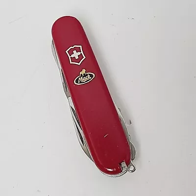 Victorinox Swiss Army Knife Mack Truck Bulldog Gold Service Award Advertising • $99