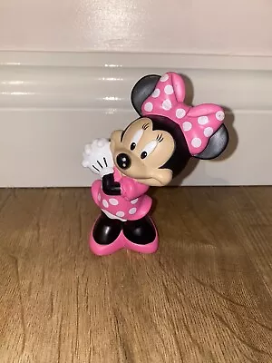 Minnie Mouse Disney Plastic Figure  Pink Dress  • £0.99