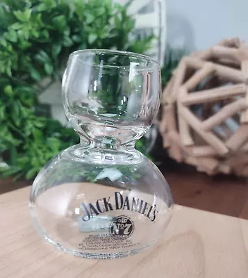 Jack Daniel's - Jigger Double Bubble Shot Glass Chaser - Whiskey On Water 4.5oz • $19.85