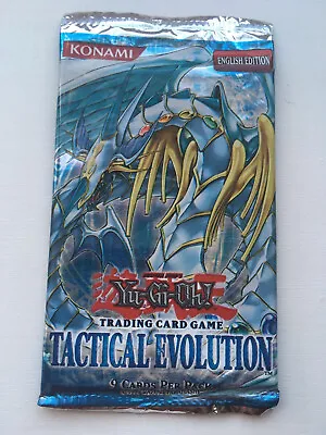 Yu-Gi-Oh! Tactical Evolution Sealed Unscaled Booster Pack • £49.90