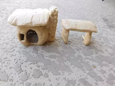 VINTAGE Marx 1960s Flintstones Play Set Rubble House • $14.99