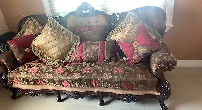 Antic Rustic Living Room Furniture Set • $1600