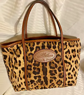 Authen Dolce Gabbana Leopard Bag Tote • $226