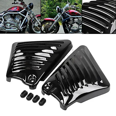 Vent Airbox Neck Side Air Intake Covers For Harley V-Rod Muscle VRSCF 2009-2017 • $35.13