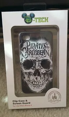 NEW Disney World Parks Pirates Of The Caribbean Skull IPhone 4 Clip Case • $10
