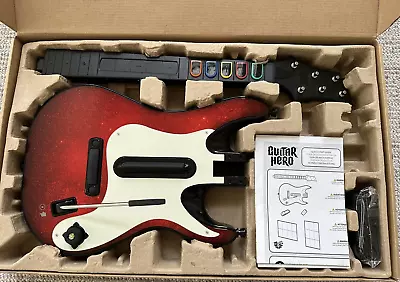 XBox 360 Guitar Hero 5 Wireless Controller 95905.805 Orig Box & Strap - No Game • $249.95