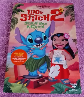 Lilo & Stitch 2: Stitch Has A Glitch DVD Disney Widescreen With Slipcover • $9.99