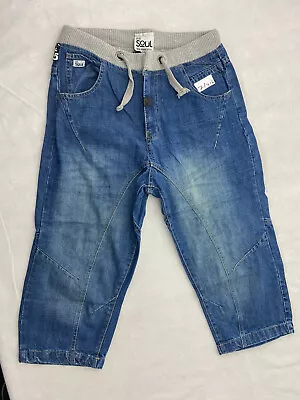 £11.02 • Buy 55 Soul Mens Bermuda Denim Shorts W32 Blue