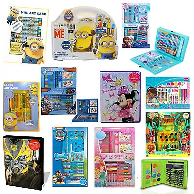 Disney & Kids Character Fun Play School Activity Stationery Art Travel Set New • £3.64