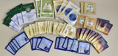 L’occitane Immortelle Shea Almond Sample Bundle Body And Face With Cosmetic Bag • £19