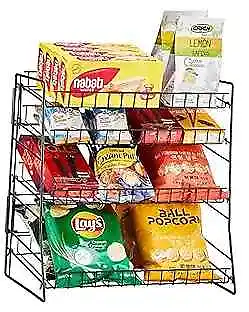  Candy Display Rack Snack Display Stand Chip Organizer For Countertop Wire • $55.04