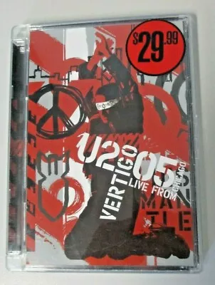 U2 LIVE VERTIGO From Chicago 2005 Concert Live Music Oz DVD Excellent FREE POST • $14.90