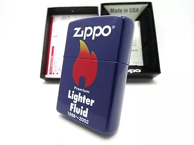 Antique Fluid Fuel Oil Tin Can Design 1998-2002 ZIPPO 2003 Unfired Rare • $160.71