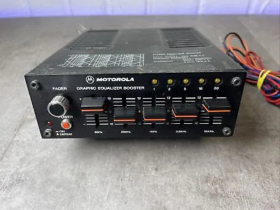 Motorola In Car Graphic Equalizer Booster  EQB3000 Vintage Classic Car • £99.95