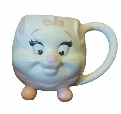Disney Store Exclusive MARIE Aristocats 3D Mug Coffee Cup • $11.77