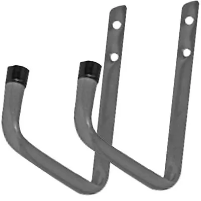 2 X Heavy Duty Storage Hooks Garage Shed Bike Bicycle Cycle Ladder Wall Mounted  • £6.45