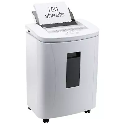 150-Sheet Auto Feed Paper Shredder: High Security Micro Cut Shredders For Home • $278.99