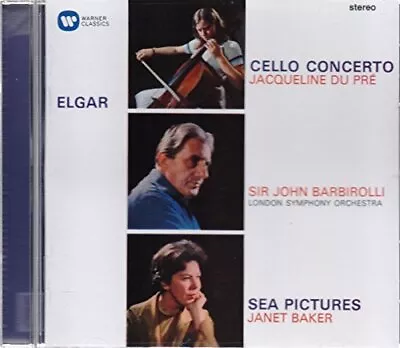 Elgar: Cello Concerto - Sea Pictures - Overture: 'Cockaigne' Jacqueline Du Pre/ • £8.71