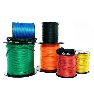 West Coast Paracord Solid Braid Nylon Utility Rope - Low Stretch Max Strength • $23.99