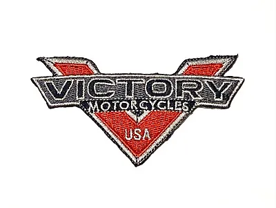 Embroidered Patch - Victory Motorcycles - NEW - Iron-on/Sew-on • $5.65