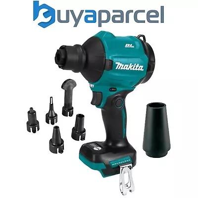 Makita DAS180Z 18v Brushless Dust Blower Inflator Deflator LXT + 6 Nozzles • £128.99