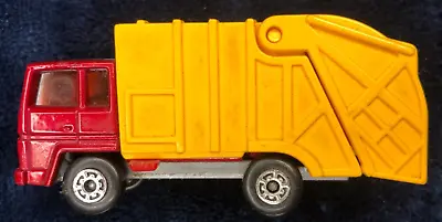 1979 Lesney Matchbox SuperFast #36 Garbage Refuse Truck 1:64 Diecast Red Cab • $4