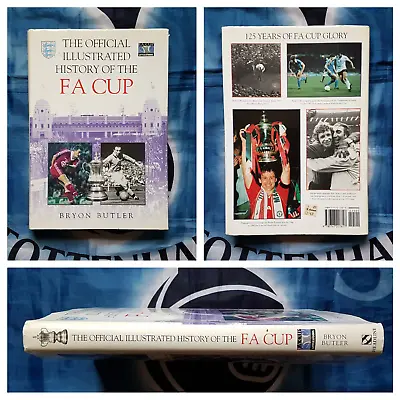 OFFICIAL FA CUP HISTORY Book Signed 4 BOBBY SMITH ALAN MULLERY Tottenham Hotspur • £25