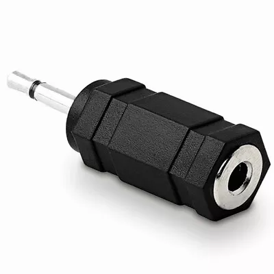 MONO 2.5mm Mini Jack Male Plug To 3.5mm AUX Female Headphone Socket Adapter  • £2.62