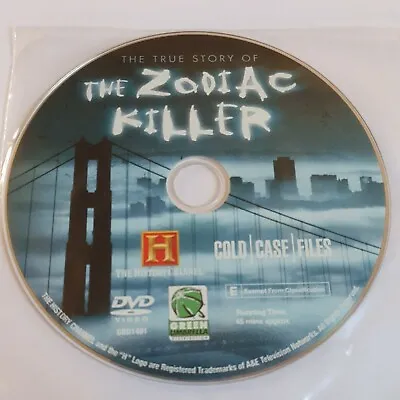 £2.99 • Buy Cold Case Files: The Zodiac Killer DVD The History Channel Disc Only
