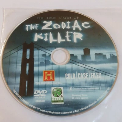 £2.99 • Buy Cold Case Files: The Zodiac Killer DVD The History Channel Disc Only