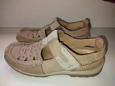 Jana Soft Comfortable  Summer Shoe Natural UK Size 4 • £10
