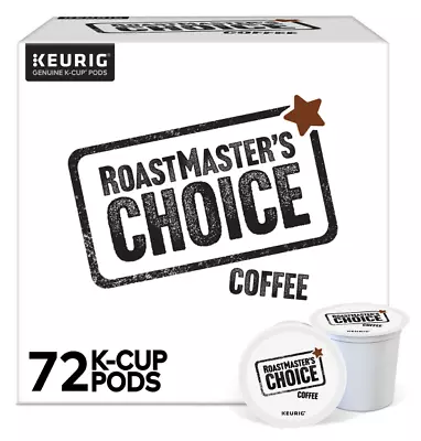 (New!) RoastMaster's Choice Coffee Keurig K-Cup Pods 72 Count • $24.99